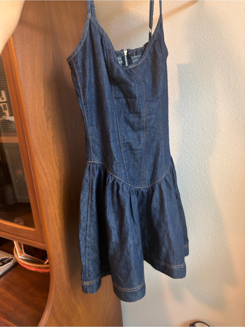 Reformation Lottie Denim Minidress - Picture 4 of 6